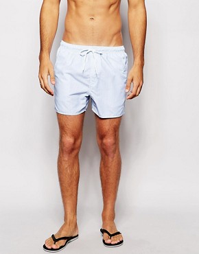French Connection Swim Shorts with Stripe