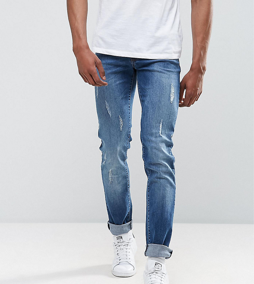 Loyalty and Faith TALL Slim Fit Jean with Abbrasions