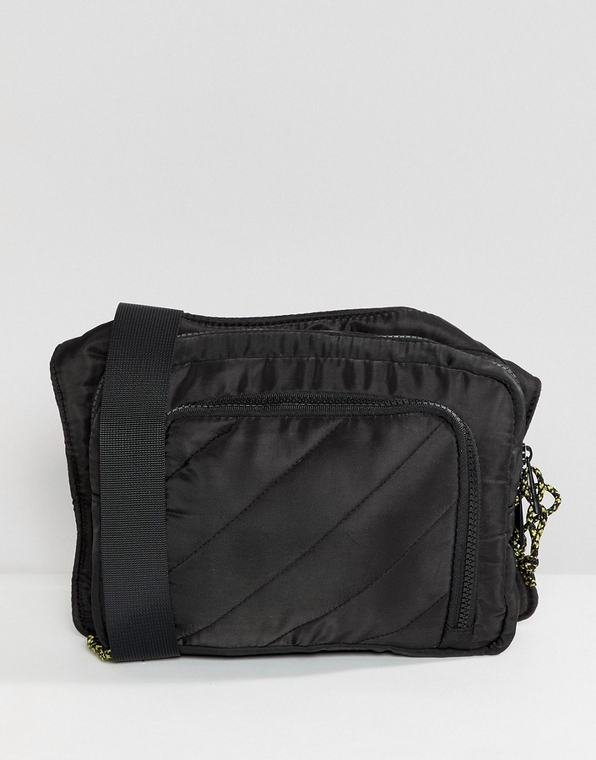 ASOS DESIGN utility quilted cross body bag