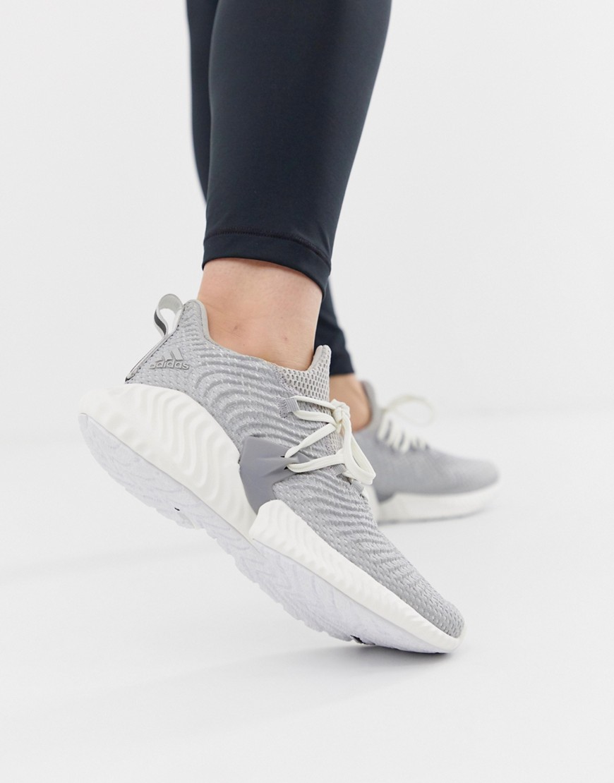 Adidas Originals Running Alphabounce Instinct Sneakers In Gray - Gray