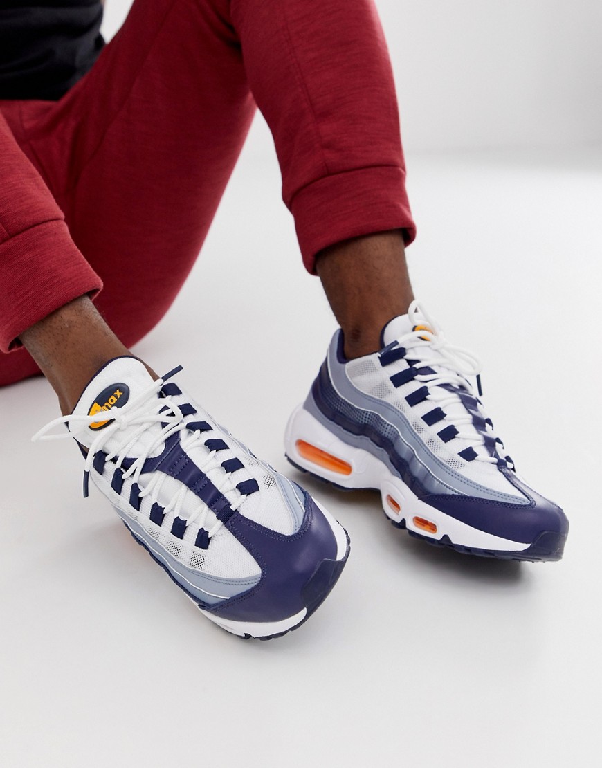 Nike air max 95 trainers in blue