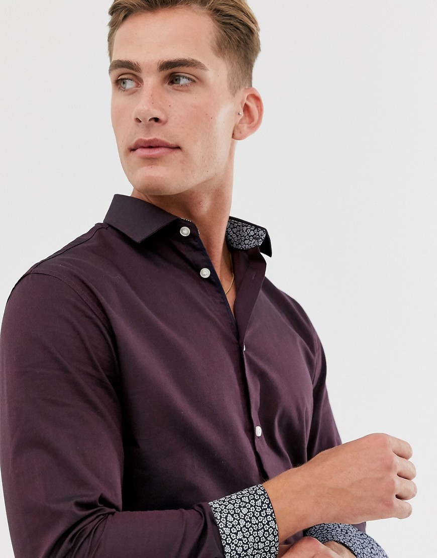 Selected Homme stretch cotton shirt in slim fit