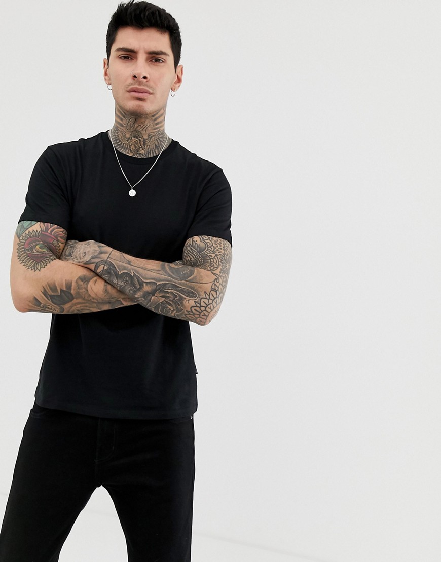 Burton Menswear regular fit t-shirt in black