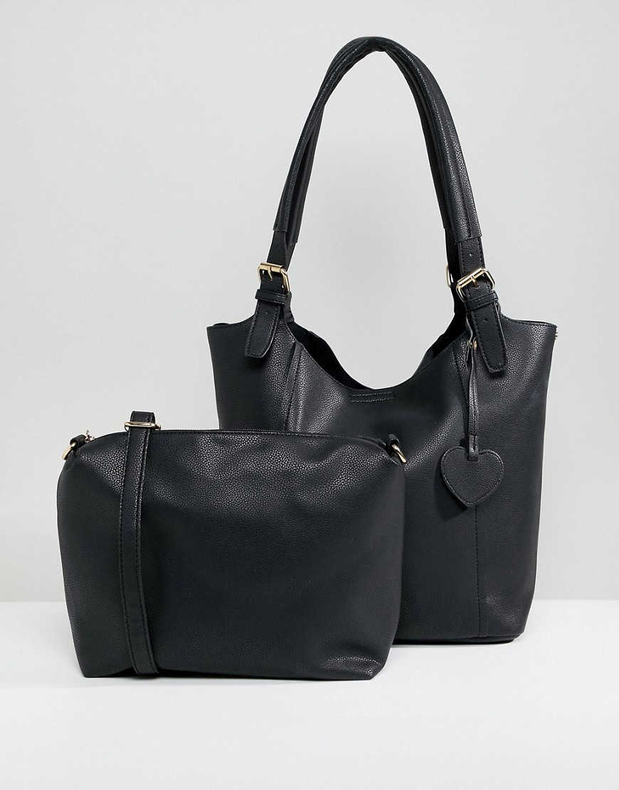Oasis Faux Leather Tote Bag