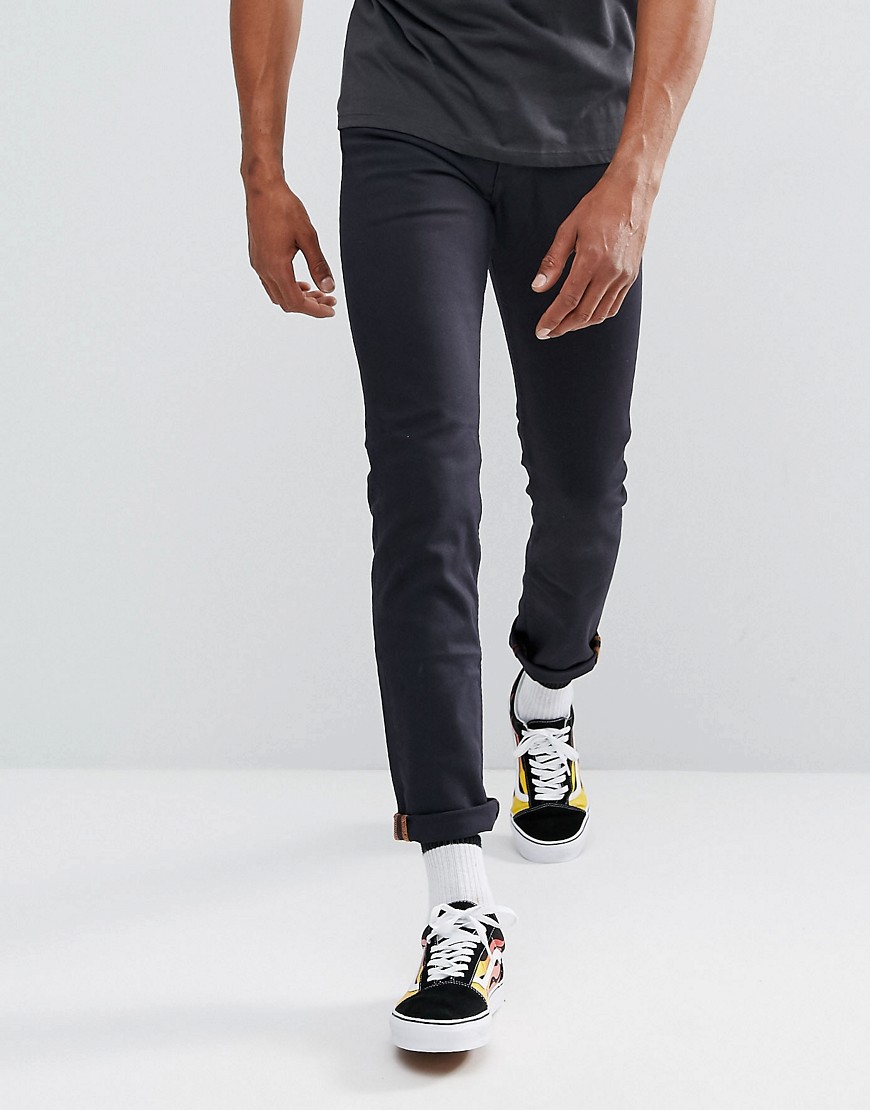 Levis Skateboarding 511 Slim 5 Pocket Jeans In Caviar - Black