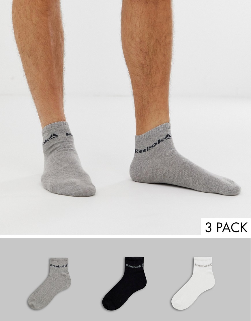 Reebok Training Ankle Socks In Multi