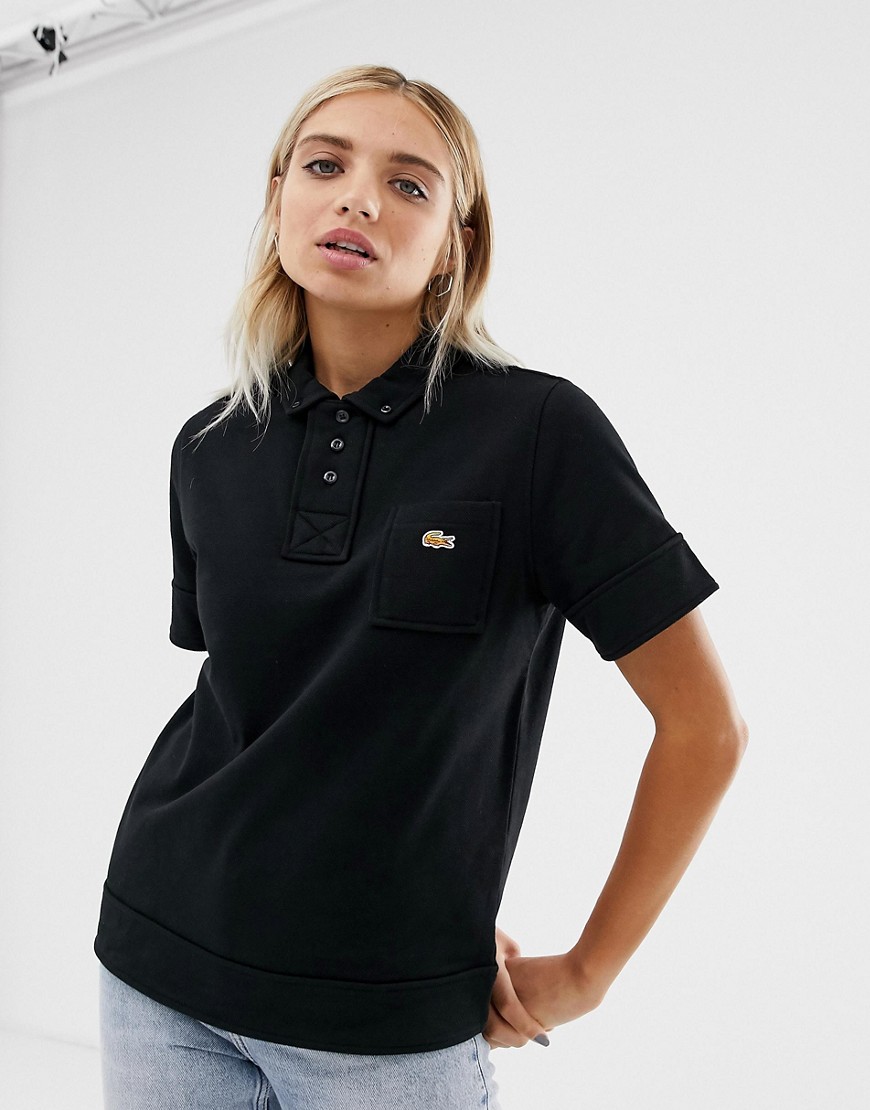 Lacoste x Opening Ceremony short sleeve pocket detail polo