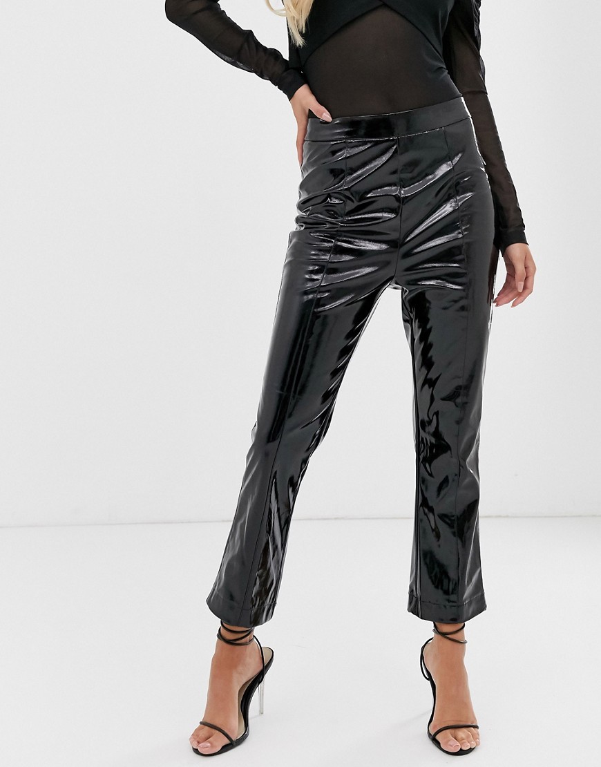 Vestire blaire witch cropped PU trousers