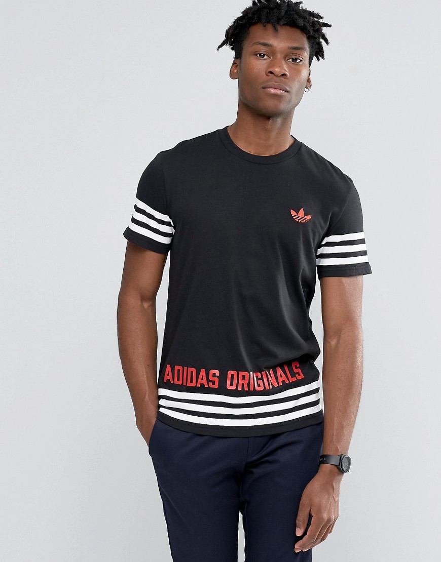 Adidas Originals Street Pack T-shirt In Black Az1141 - Black | ModeSens