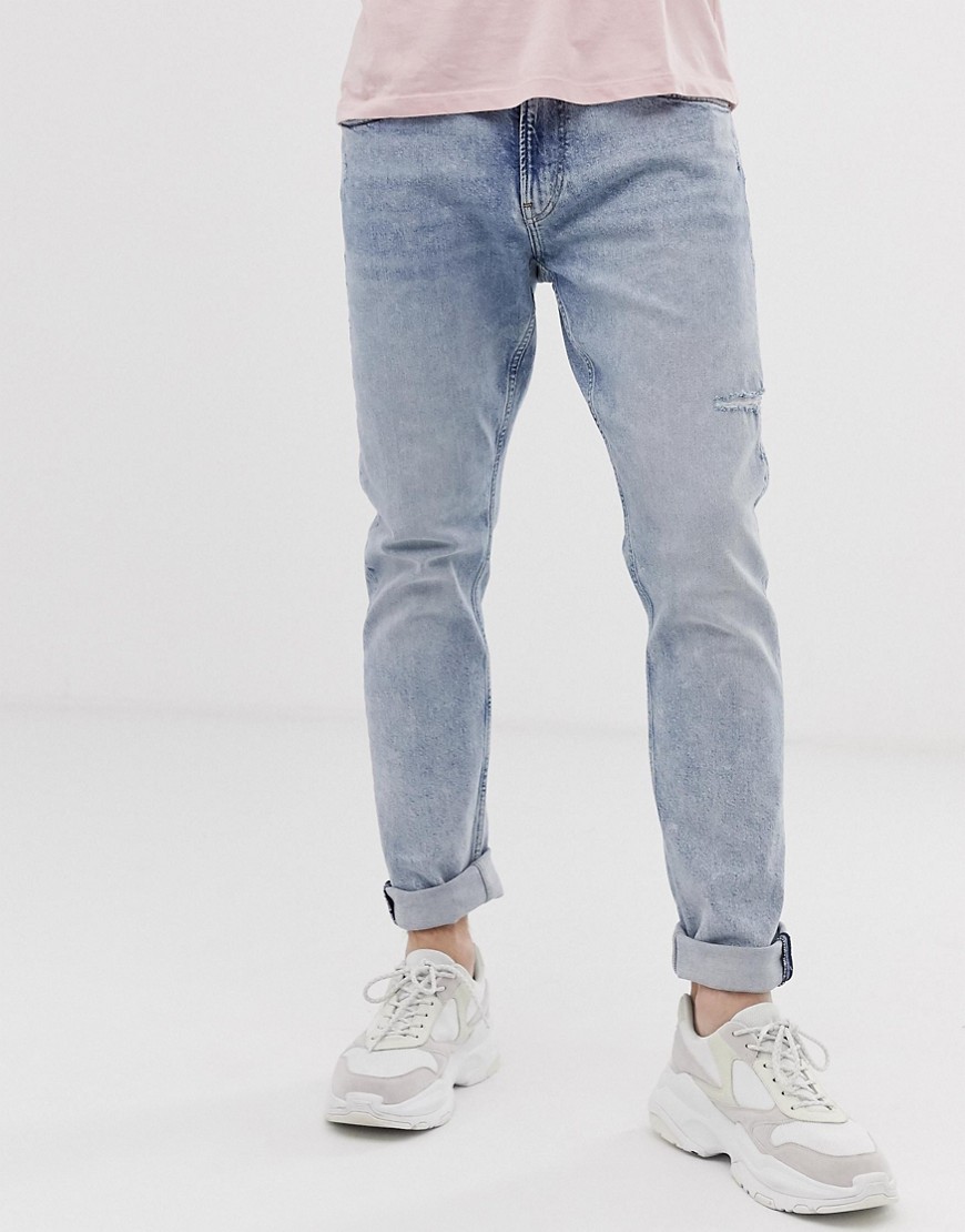 Tommy Jeans modern tapered 1988 jeans in light wash