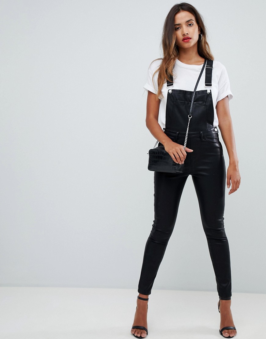 Blank NYC coated slim fit dungaree