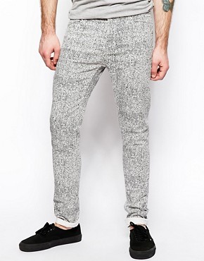 Cheap Monday Jeans Tight Skinny Fit in Fake Twill