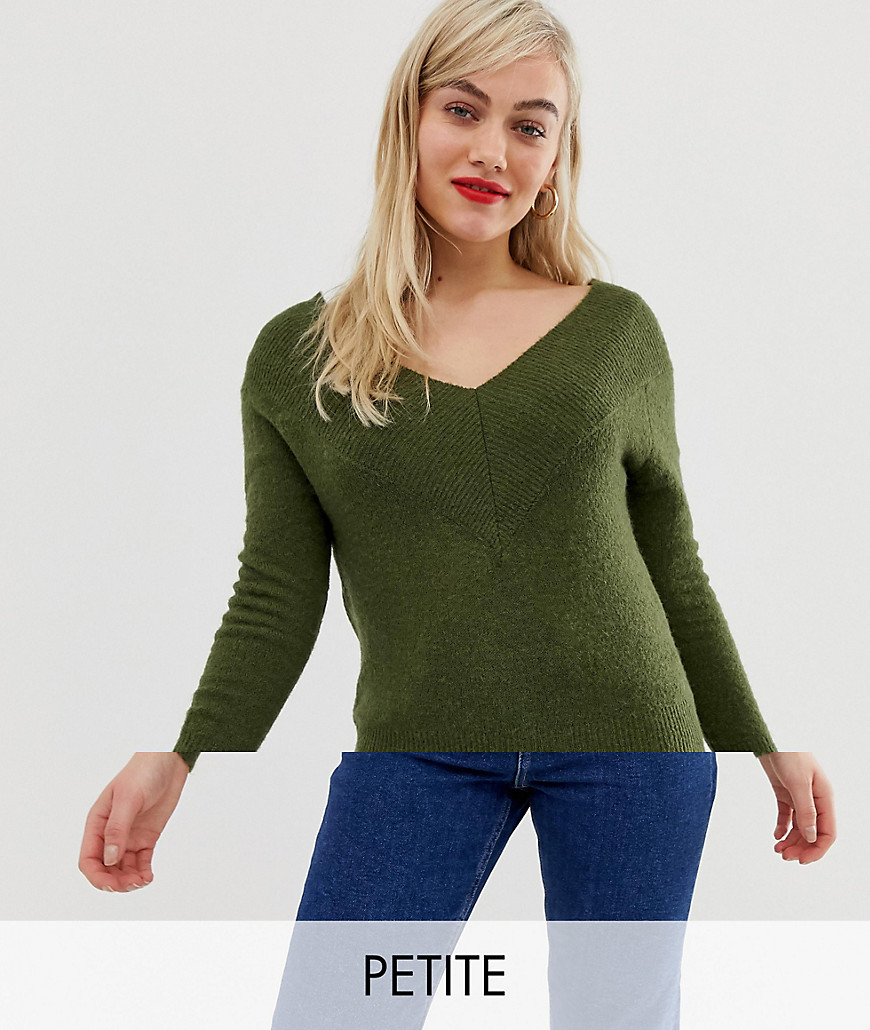 Noisy May Petite off the shoulder knit