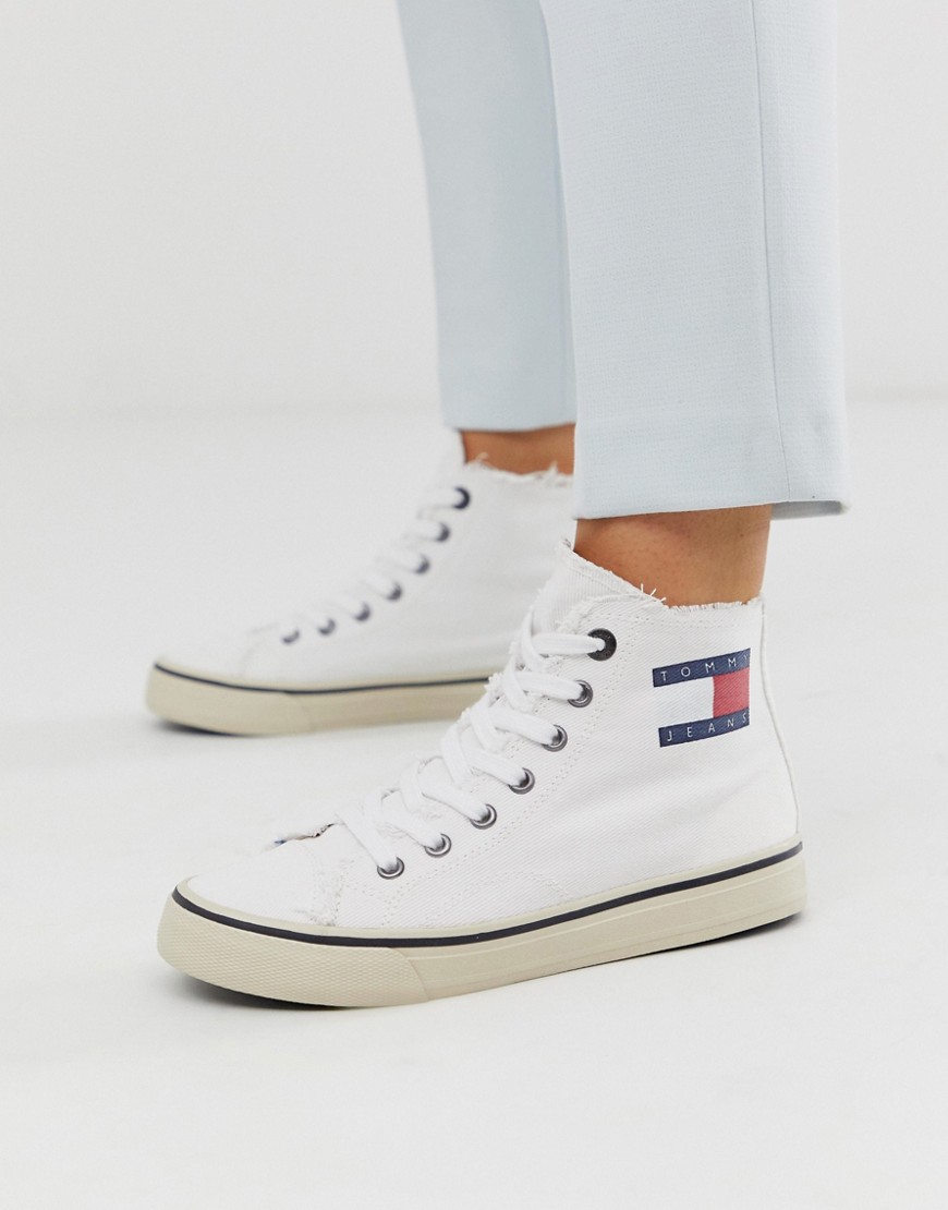 Tommy Jeans high top canvas sneaker