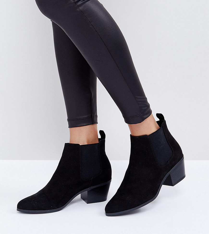 Asos Design Asos Revive Chelsea Ankle Boots - Black