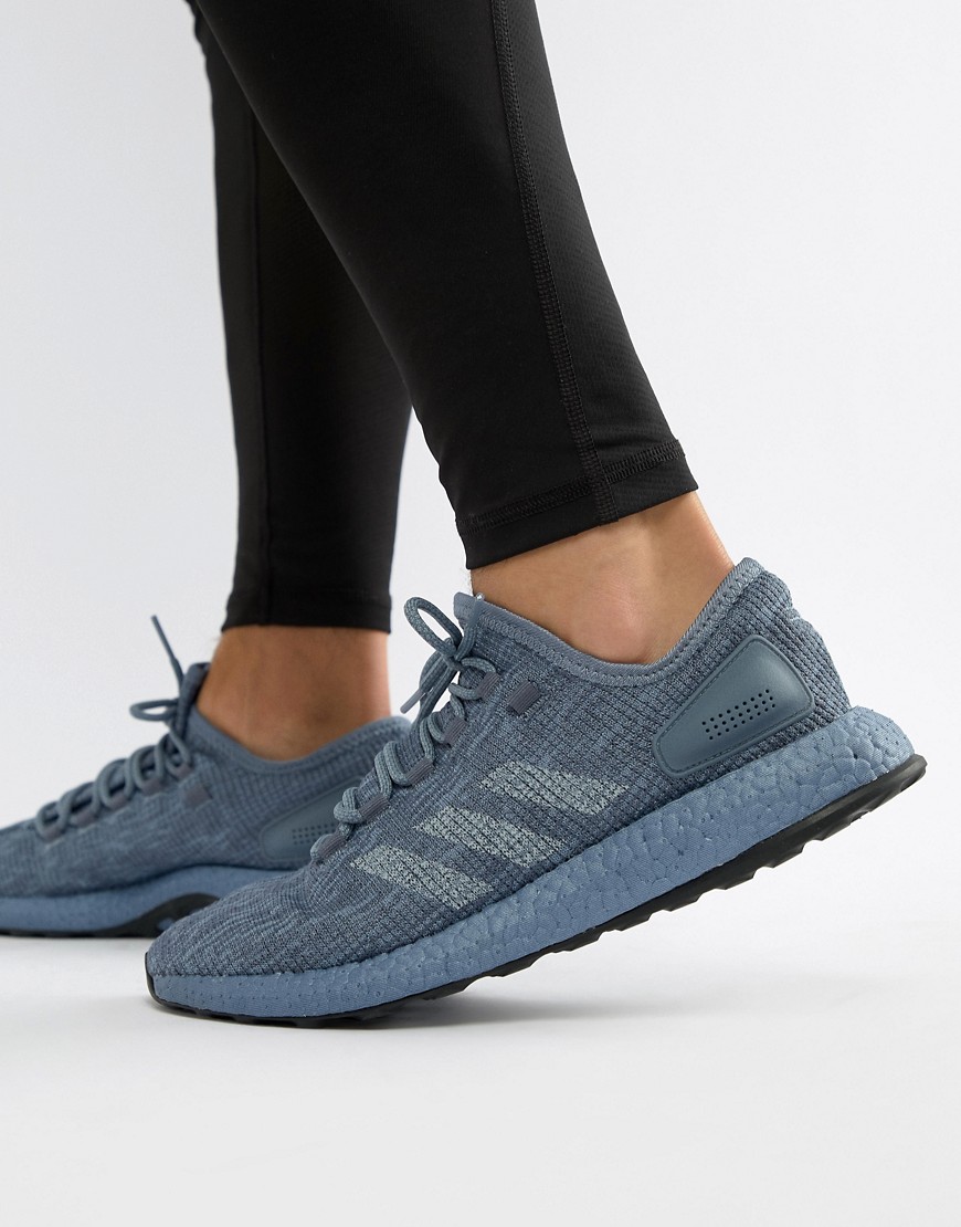 Adidas Running PureBoost trainers in grey cm8303