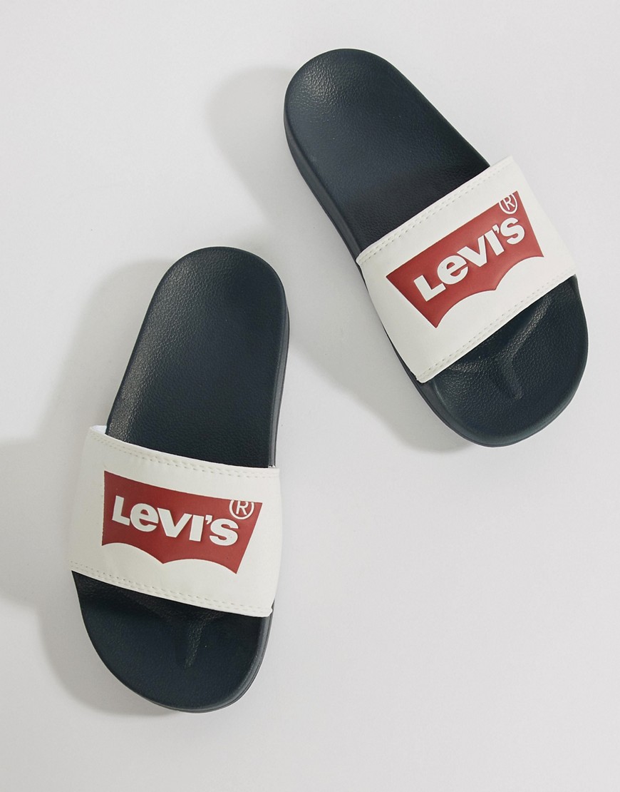 Шлепанцы с логотипом Levi's - Белый Levi's® 