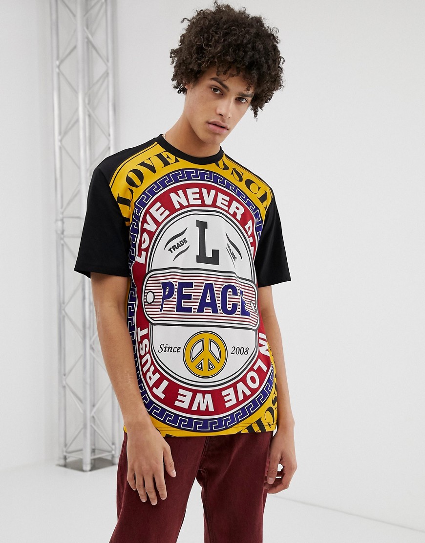 Love Moschino T-Shirt With All Over Print