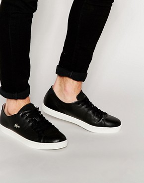 Lacoste Showcourt Leather Perforated Trainers