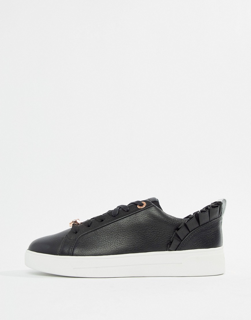 ted baker ruffle sneakers