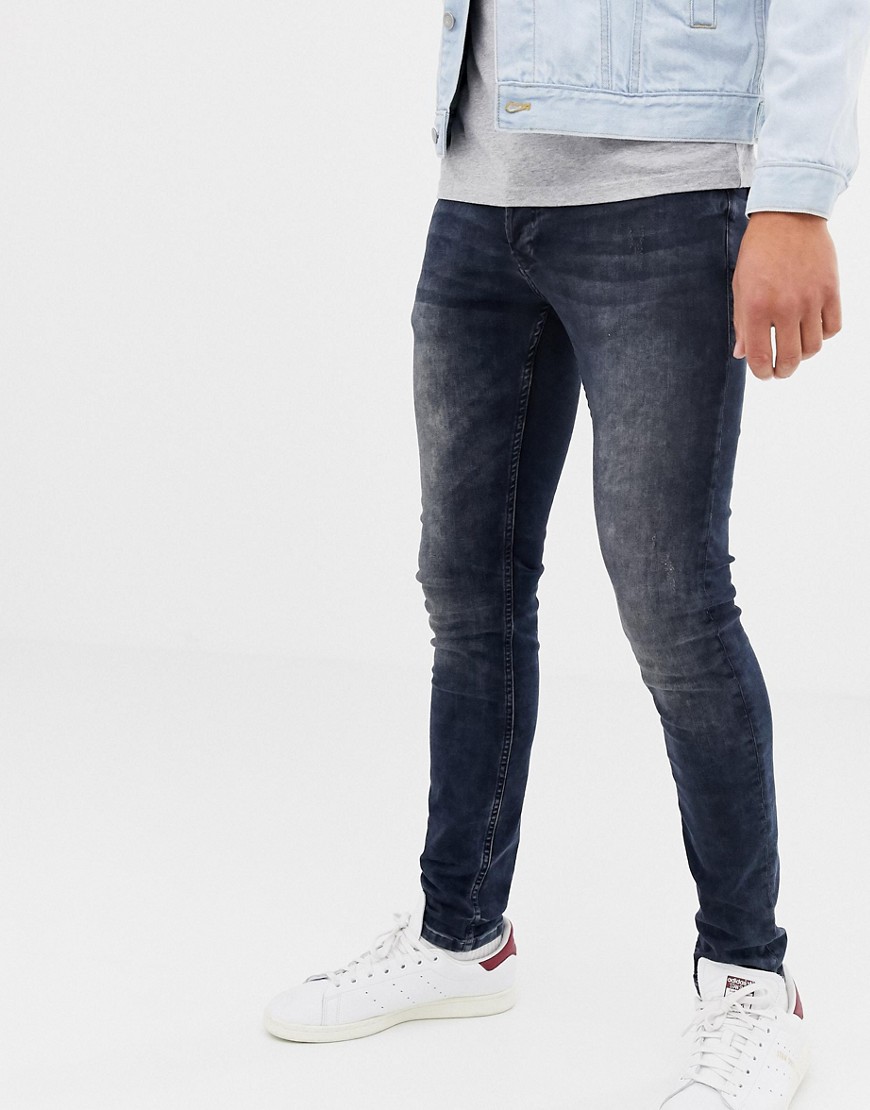 Chasin' Ego skinny jeans overdye