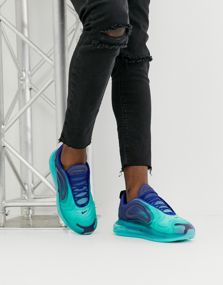 Nike Air Max 720 trainers in blue AO2924-400