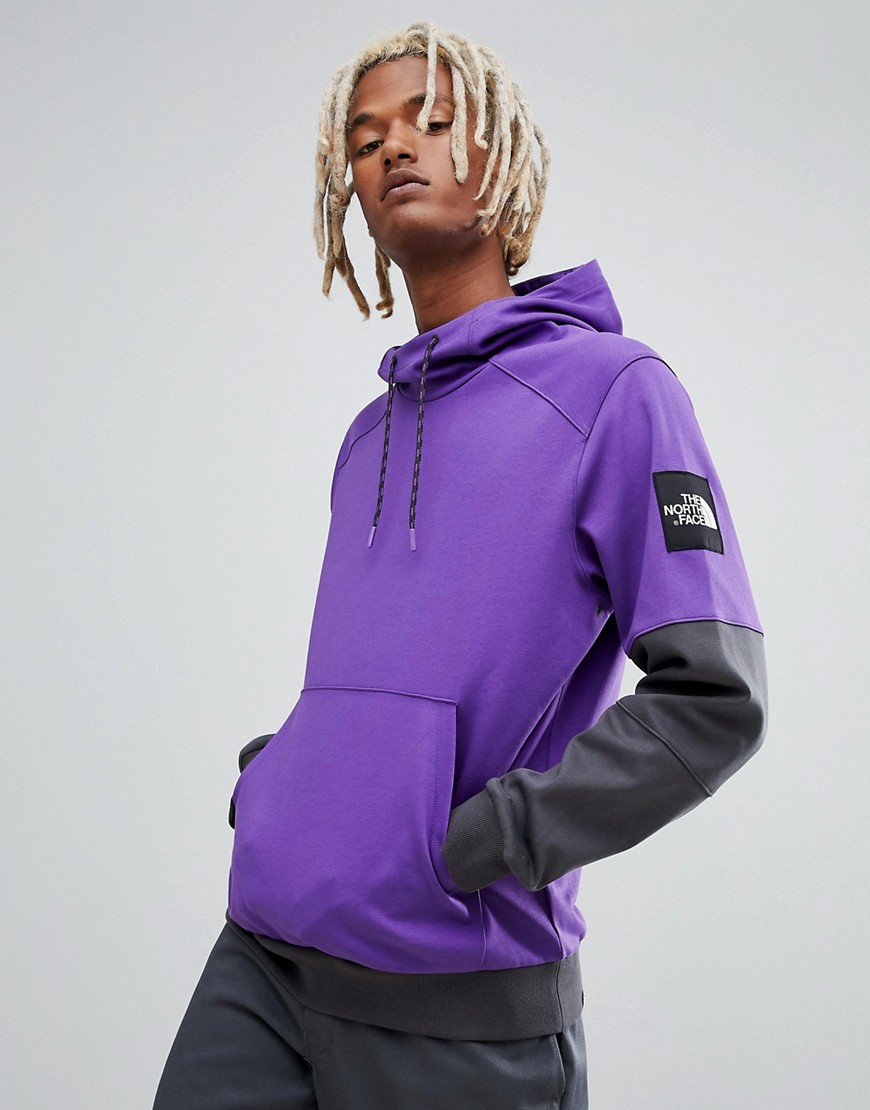 the north face purple hoodie