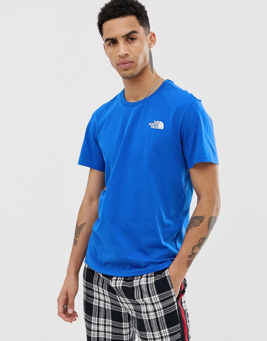 The North Face Simple Dome t-shirt in nautical blue