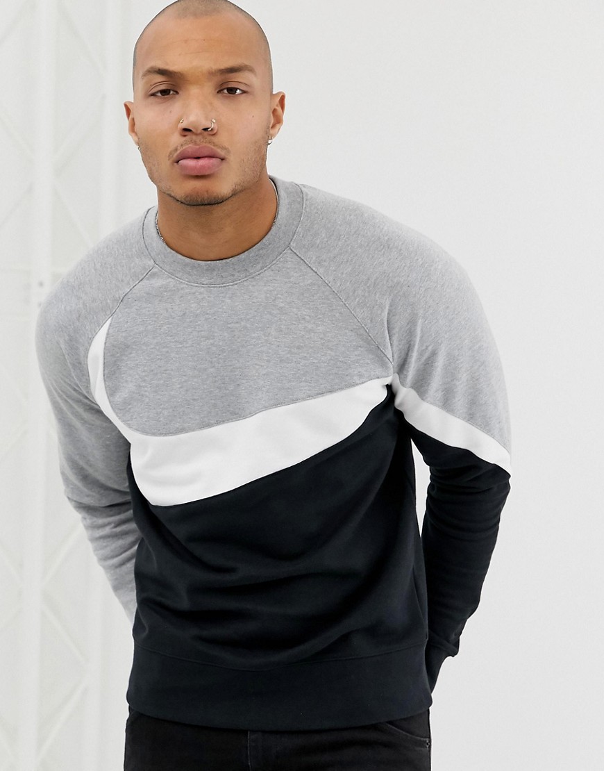 Nike Crewneck Sweatshirt In Black