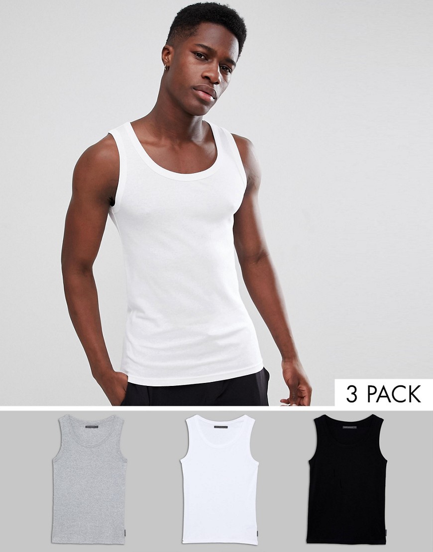 French Connection 3 Pack Lounge Vest