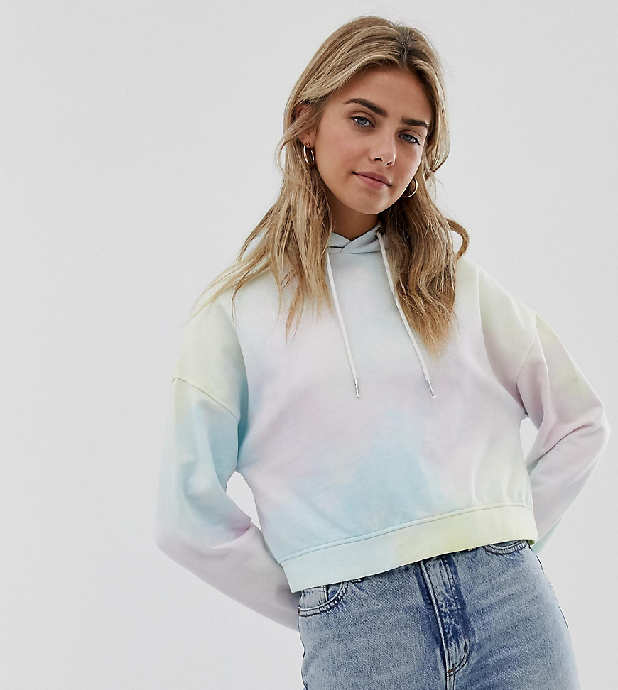 Wednesday's Girl relaxed hoodie in tie dye