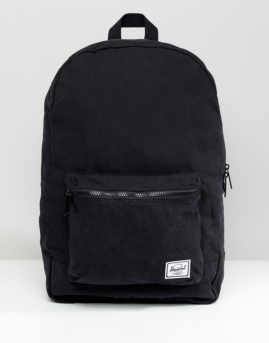Herschel Supply Co Packable Daypack in Cotton 24.5L - Black