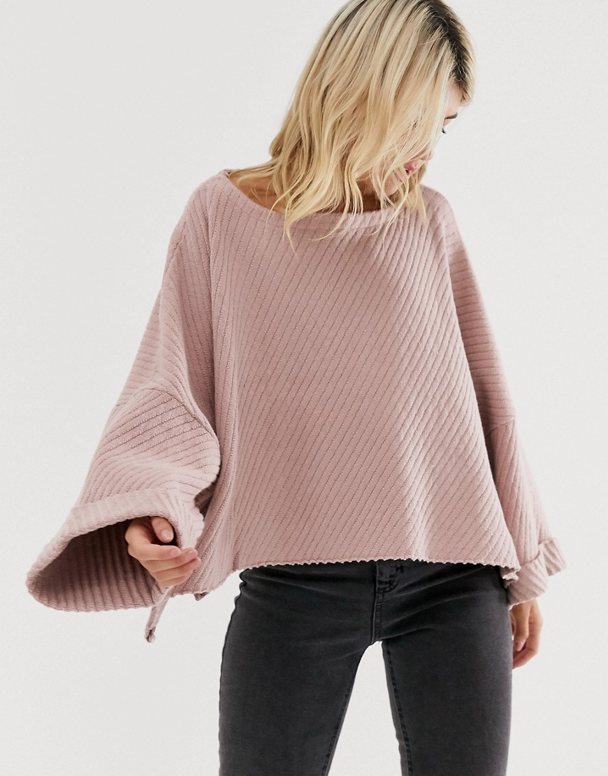 Free People I Cant Wait slouchy jumper