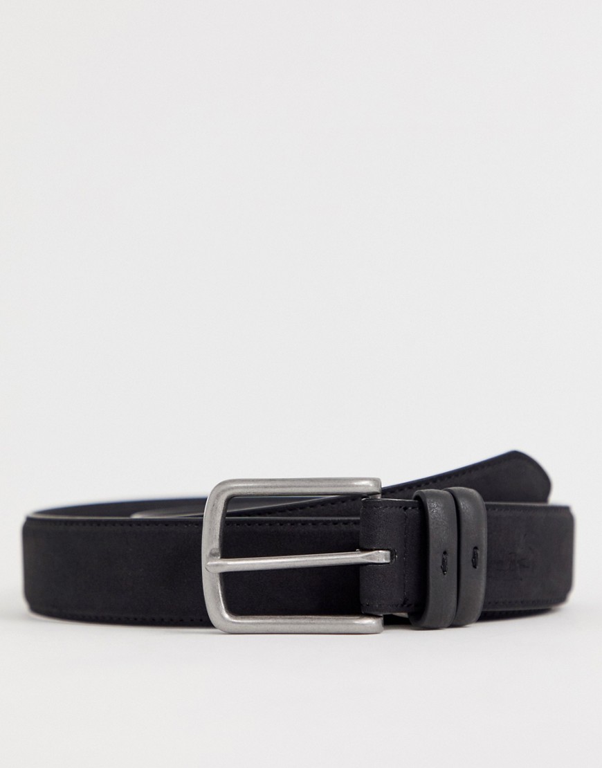 Original Penguin smart belt in black