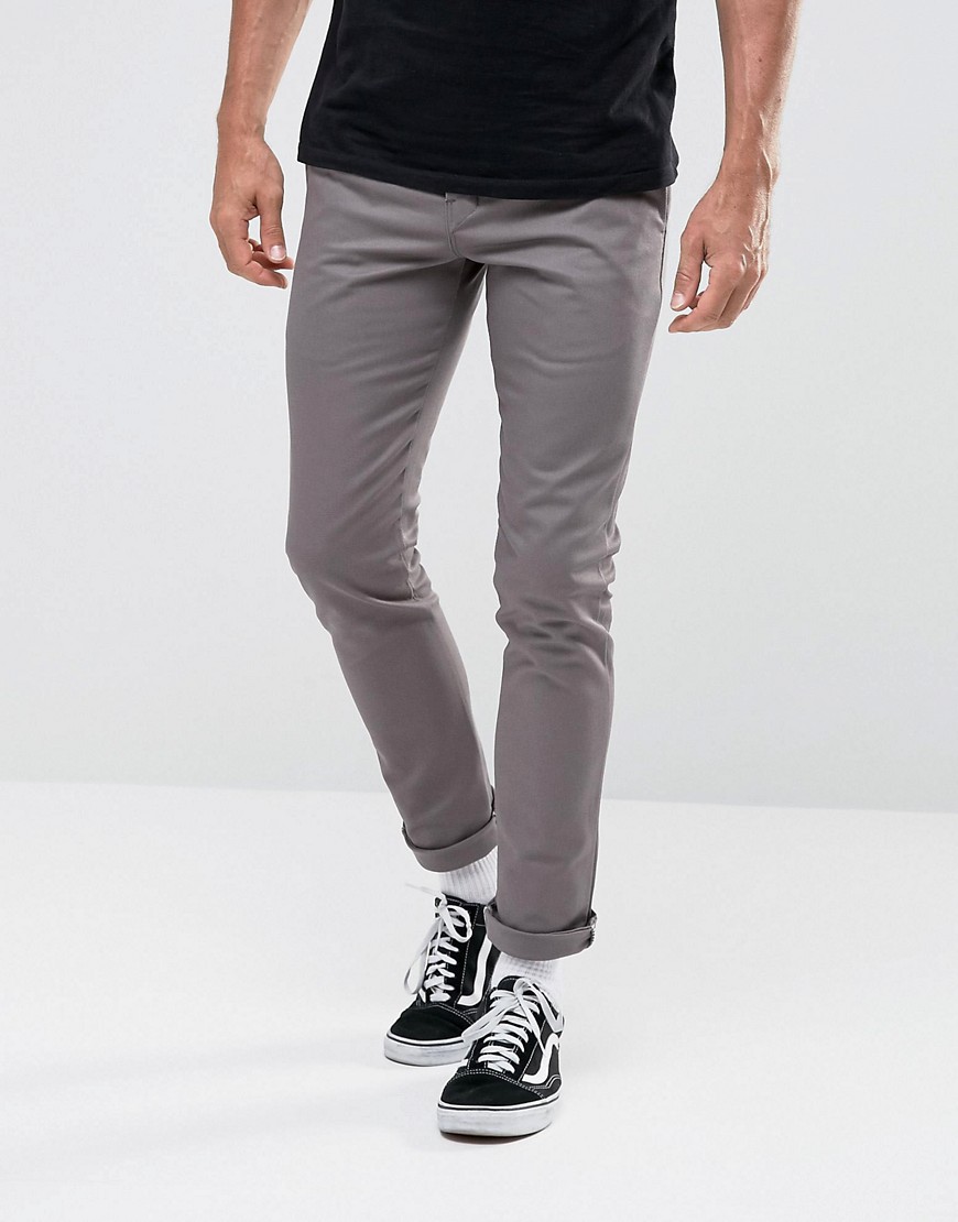 Dickies 803 Work Pant Chino In Straight Fit In Grey - Grey