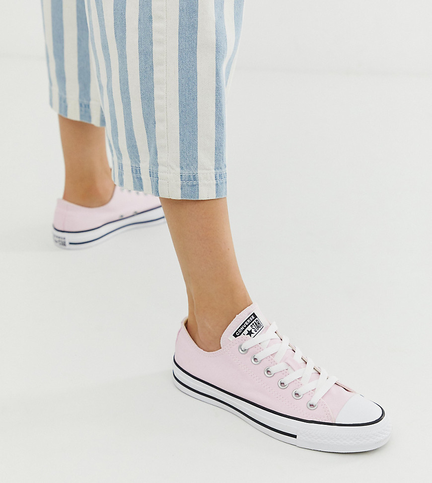 Converse Chuck Taylor All Star Ox Sneakers In Pale Pink
