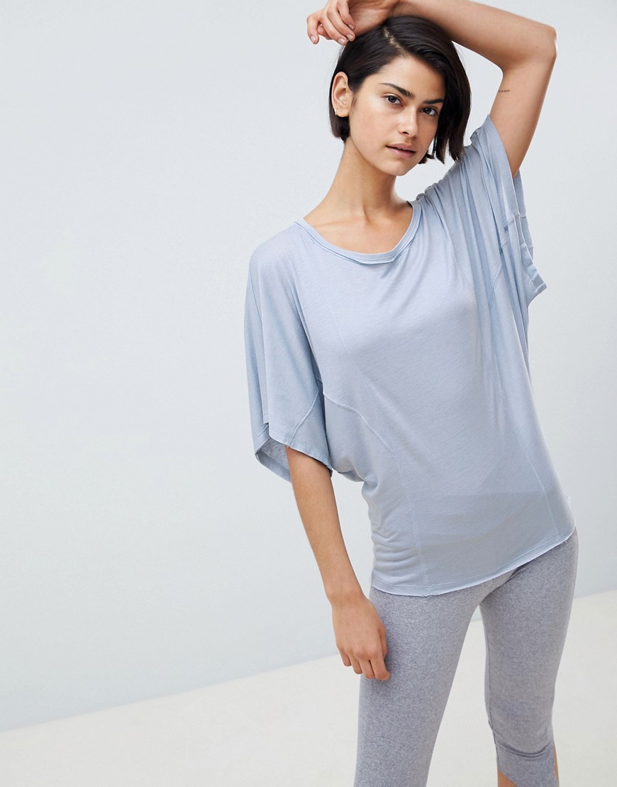Free People Movement Freeform Relaxed T-Shirt - Light grey