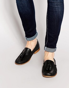 ASOS Tassel Loafers in Leather