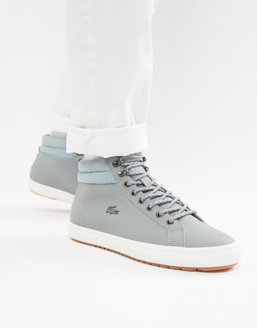 Lacoste Straightset Insulate C 318 1 chukka boots in grey