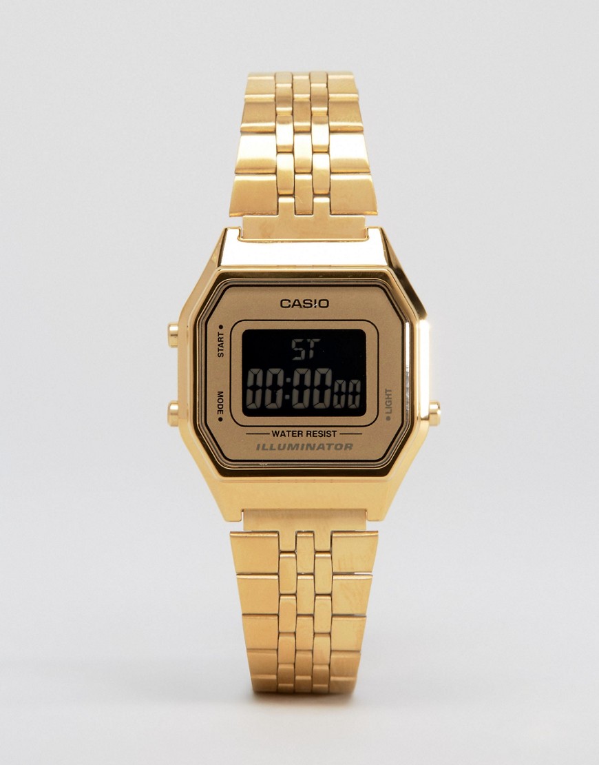 Casio LA680WEGA Mini Digital Gold Watch - Gold
