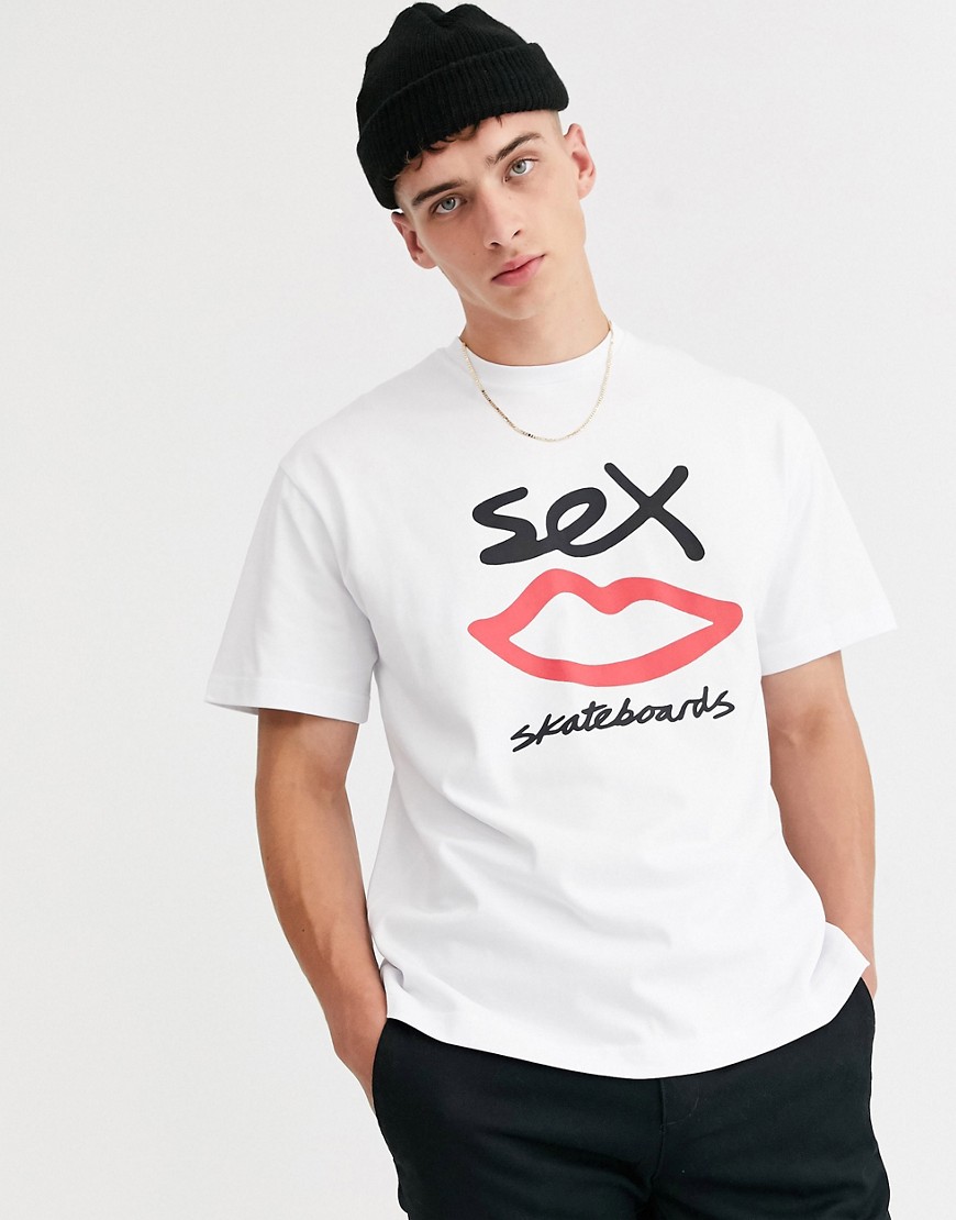 Sex Skateboards Logo t-shirt in white