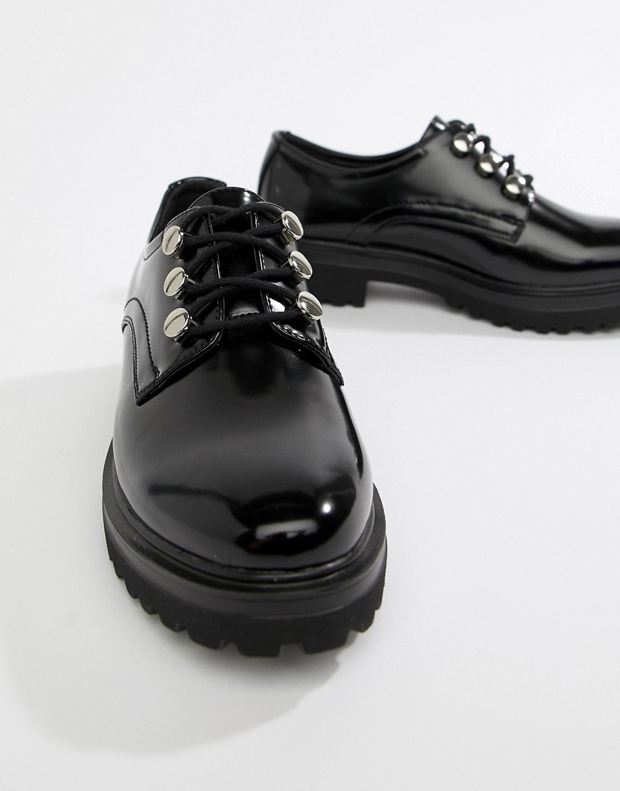 Park Lane Lace Up Chunky Shoes
