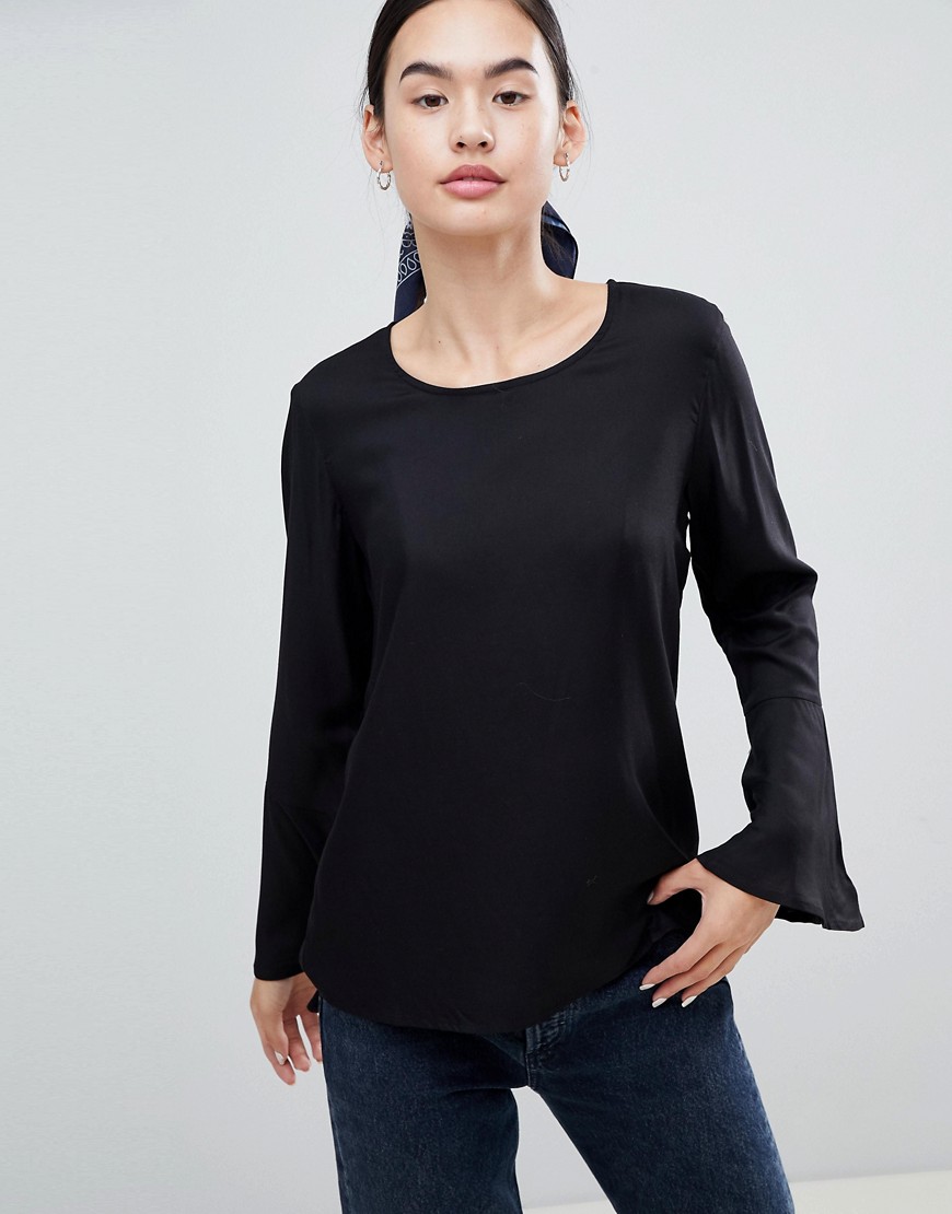 Only Vera Bell Sleeve Blouse