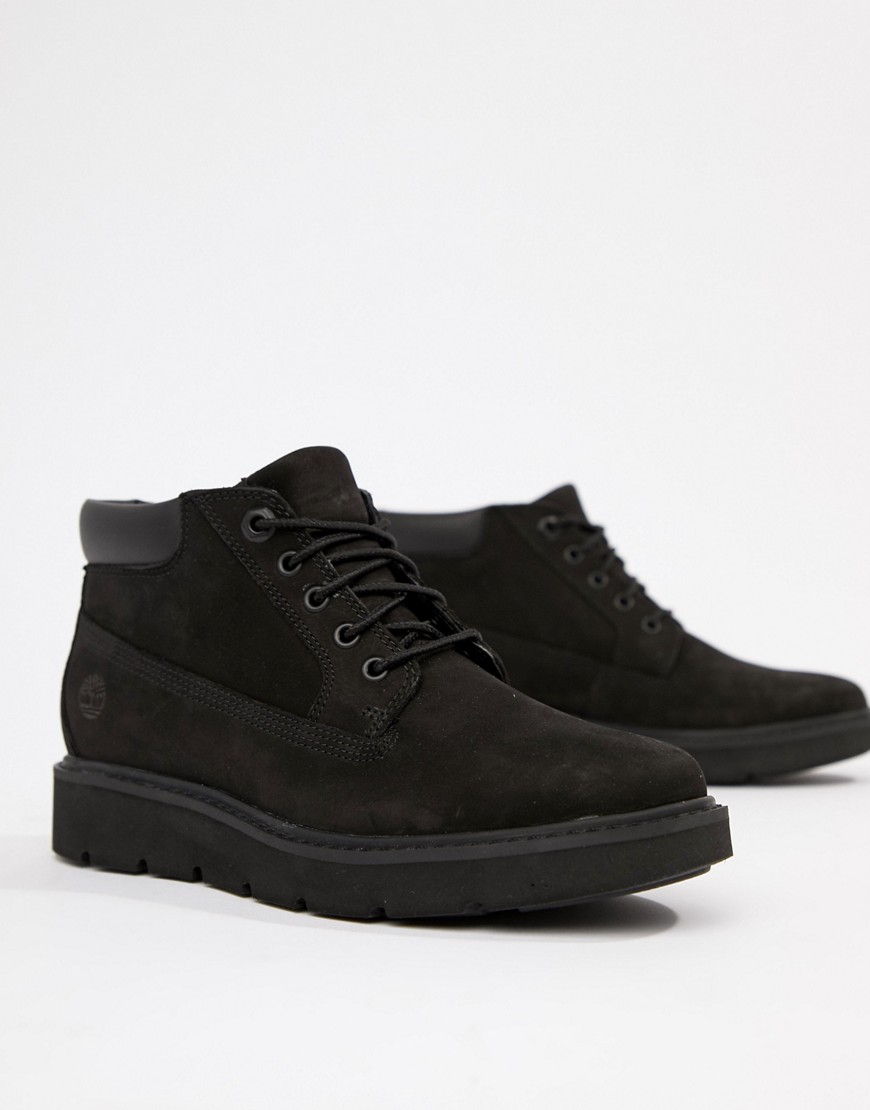 negocio derrota Patentar Timberland Kenniston Nellie Black Leather Ankle Boots - Black | ModeSens