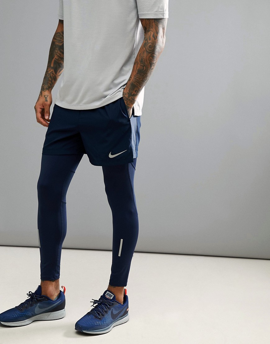 Nike Running Flex Challenger 5 inch shorts in navy 856836-451 - Navy