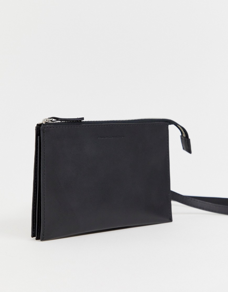 French Connection Josephina trio cross body bag in recyled leather