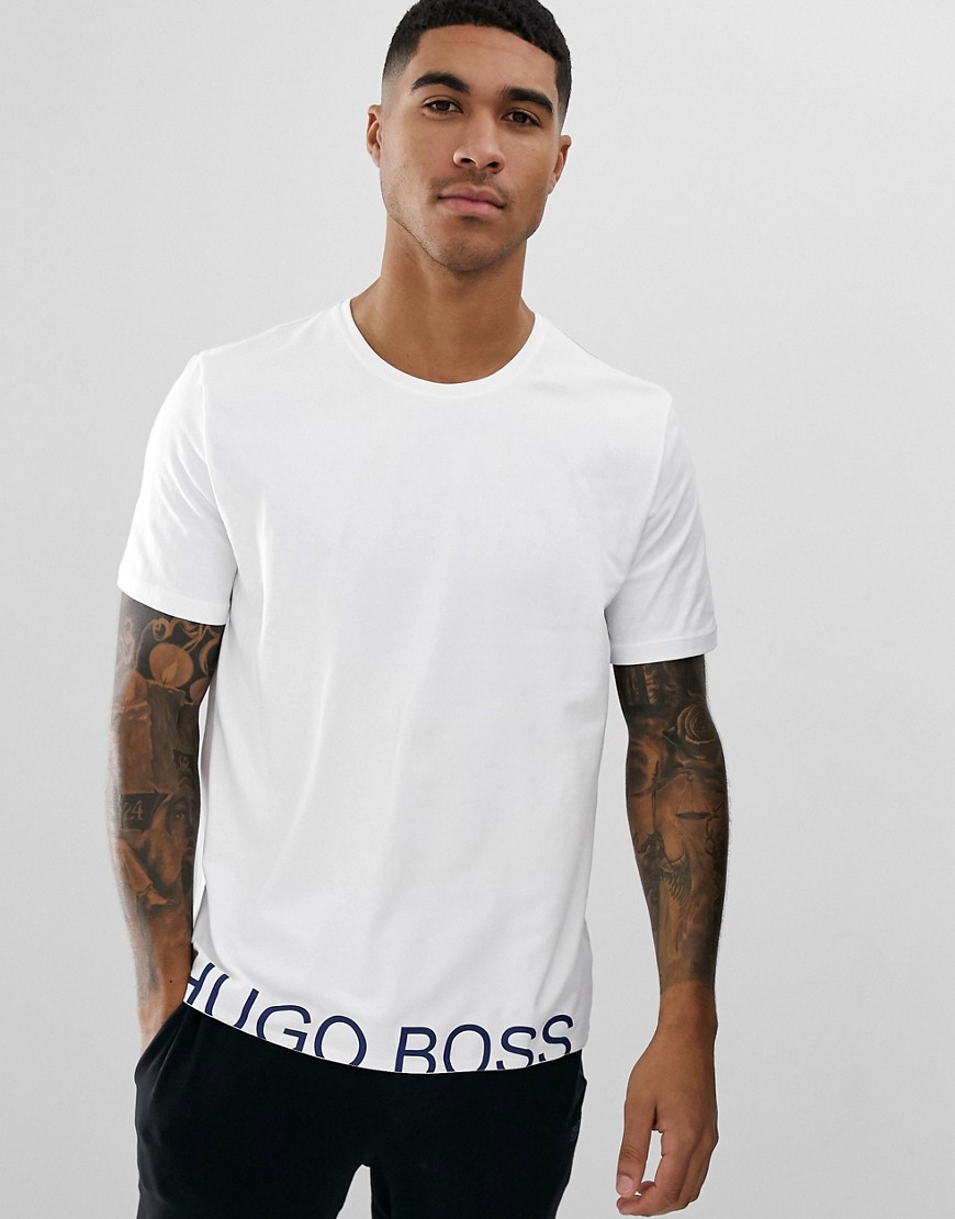 BOSS bodywear Identity logo t-shirt in white