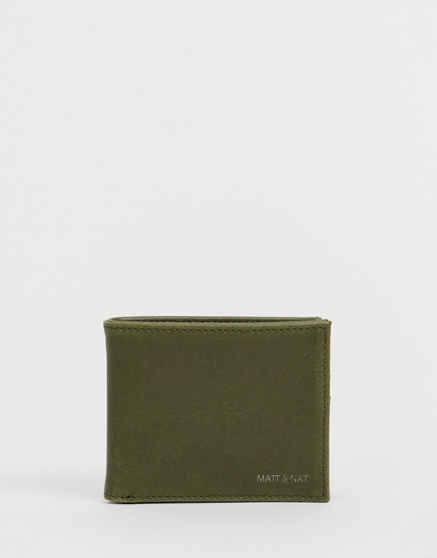 Matt & Nat wallet in olive