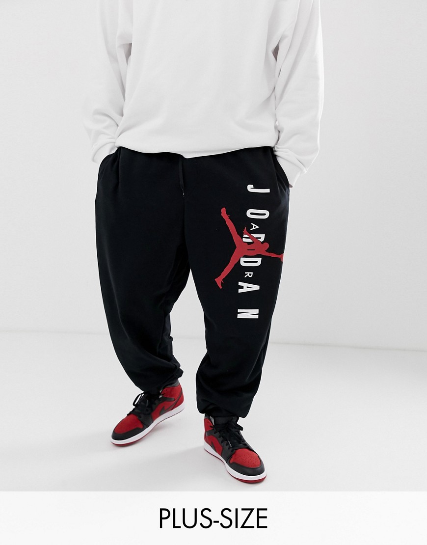 Nike Jordan Plus Logo Joggers Black