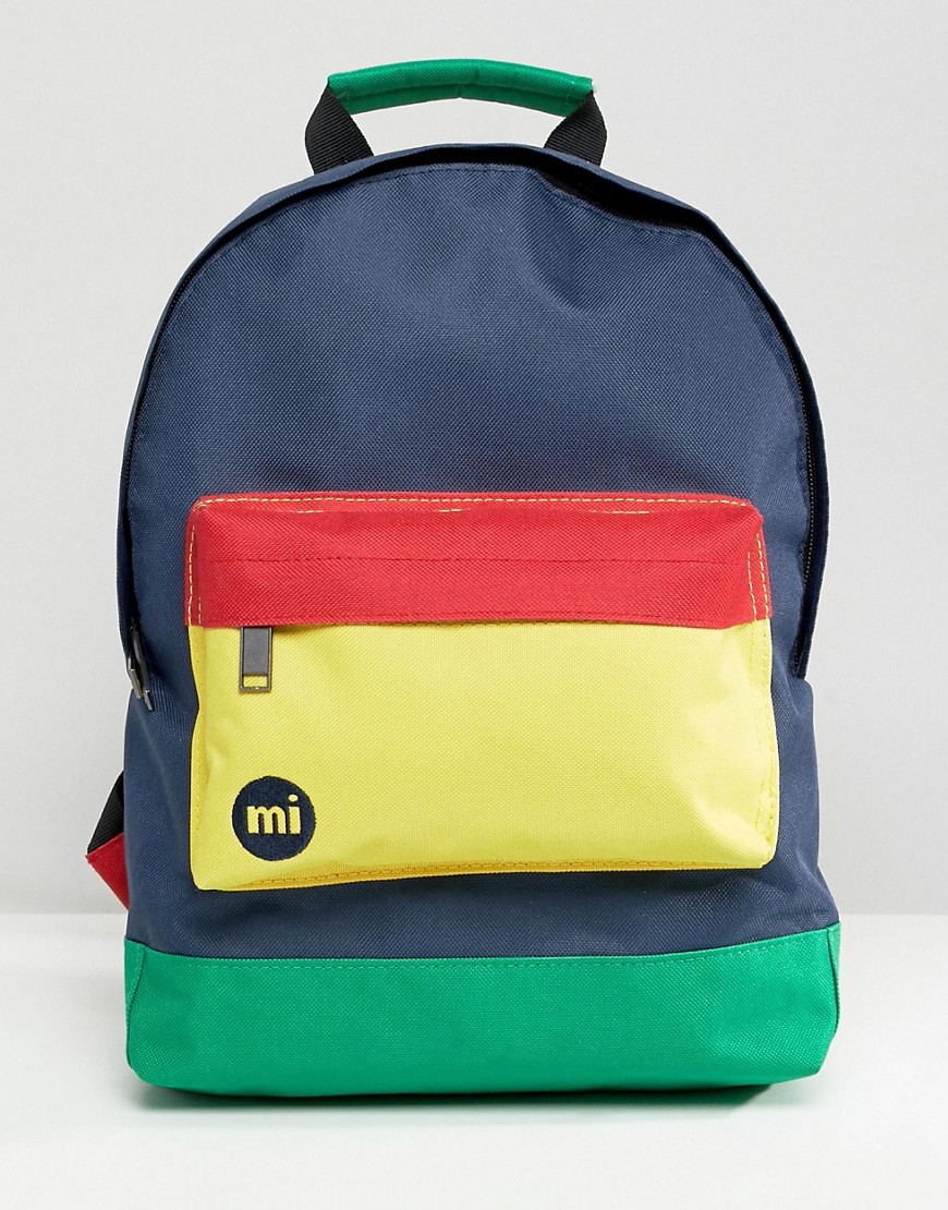 Mi-Pac Mini Backpack In Colour Block - Multi